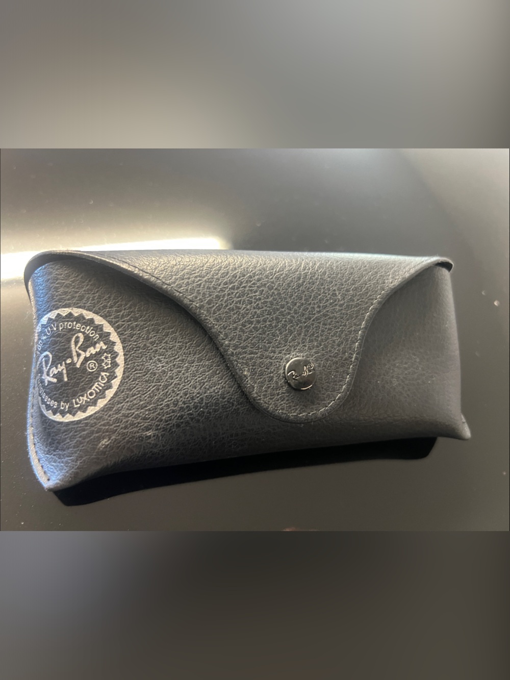 Ray-Ban Black Leatherette Sunglasses Case